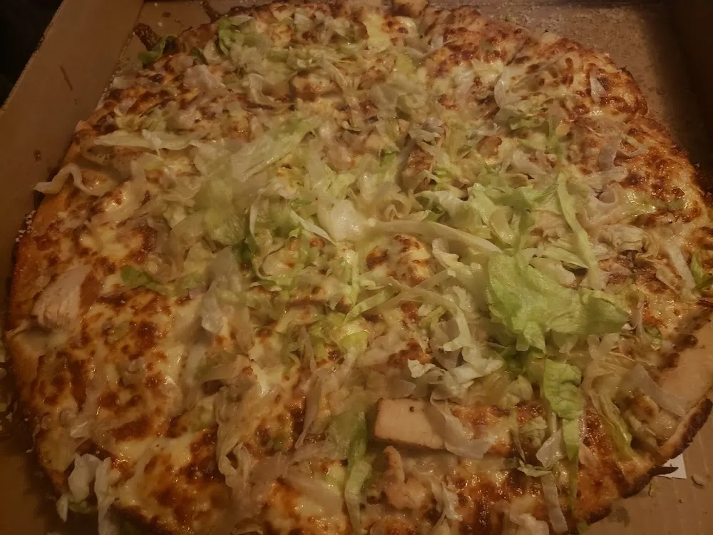 Chicken Caesar Pizza